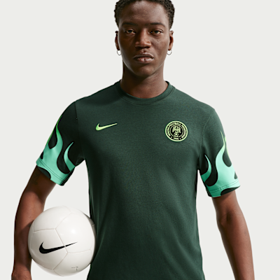 Nigeria Primary Men's Nike Dri-FIT Football T-Shirt. Nike CA